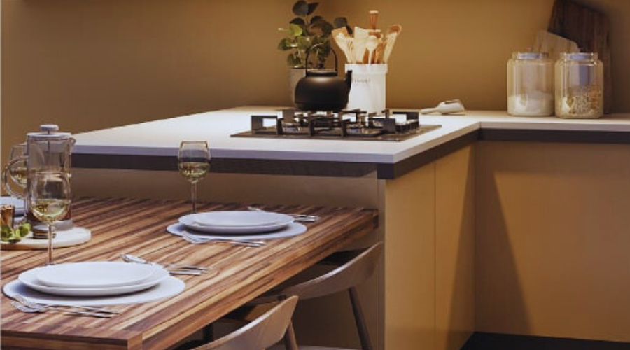 Elegent Edge Kitchen Design